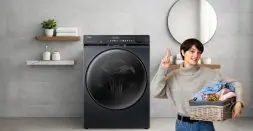 Washing machine’s Smart Sensors Understand Fabric and Load Size