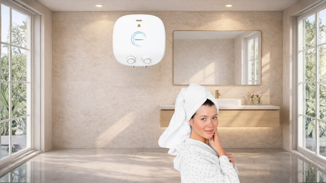 Water heater with hygienic water