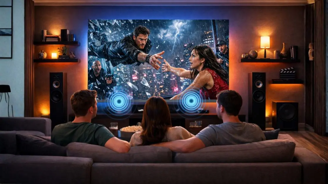 6.2.2 channel audio in Mini LED TV