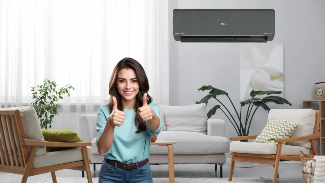AC with Self-Clean Technology That Works After Every Use