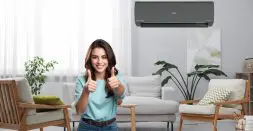 AC with Self-Clean Technology That Works After Every Use