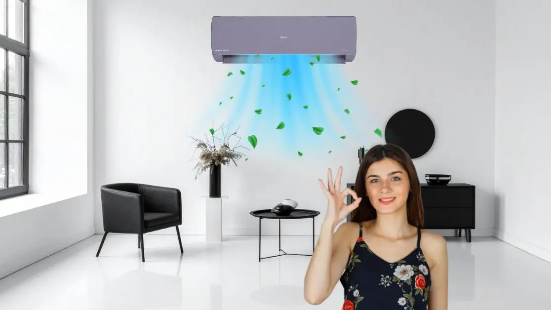 Better Cooling Performance with automatic AC cleaning system