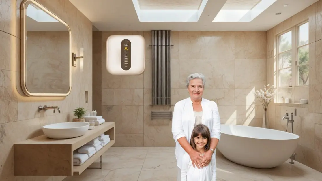 Choose the right capacity water heater for families