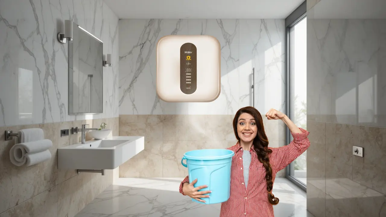 Clean Hot Water from water heater for Healthier Bathing