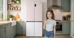 Clean and Safe Back refrigerator design