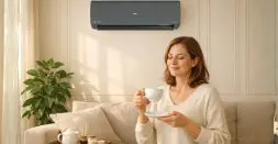Consistent comfort throughout the day with AI Climate Control in air conditioner