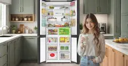 Custom Refrigerator Storage for Dairy and Beverages with MY Zone