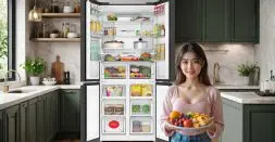 Enjoy hygiene inside refrigerator