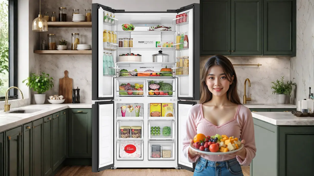 Enjoy hygiene inside refrigerator