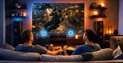 Enjoy perfect sound from LED TV