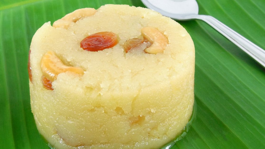 Microwave Kesari Bath