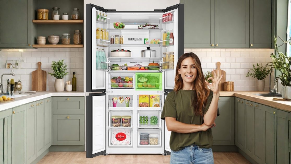 Perfect storage solution in a refrigerator