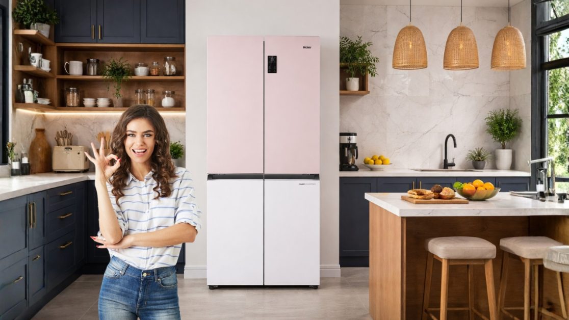 Refrigerator Design that belongs in the kitchen room