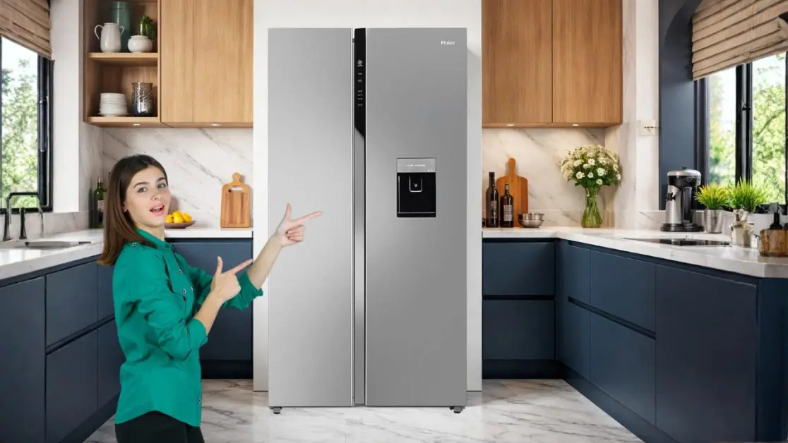 Refrigerator with External Digital Control Panel for Convenience