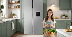 SBS Refrigerators Are Built for Big Families