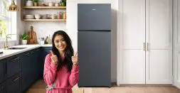 This refrigerator Balances Style and Substance