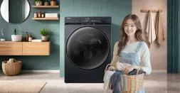 Washing machine consistent wash results with long-lasting freshness