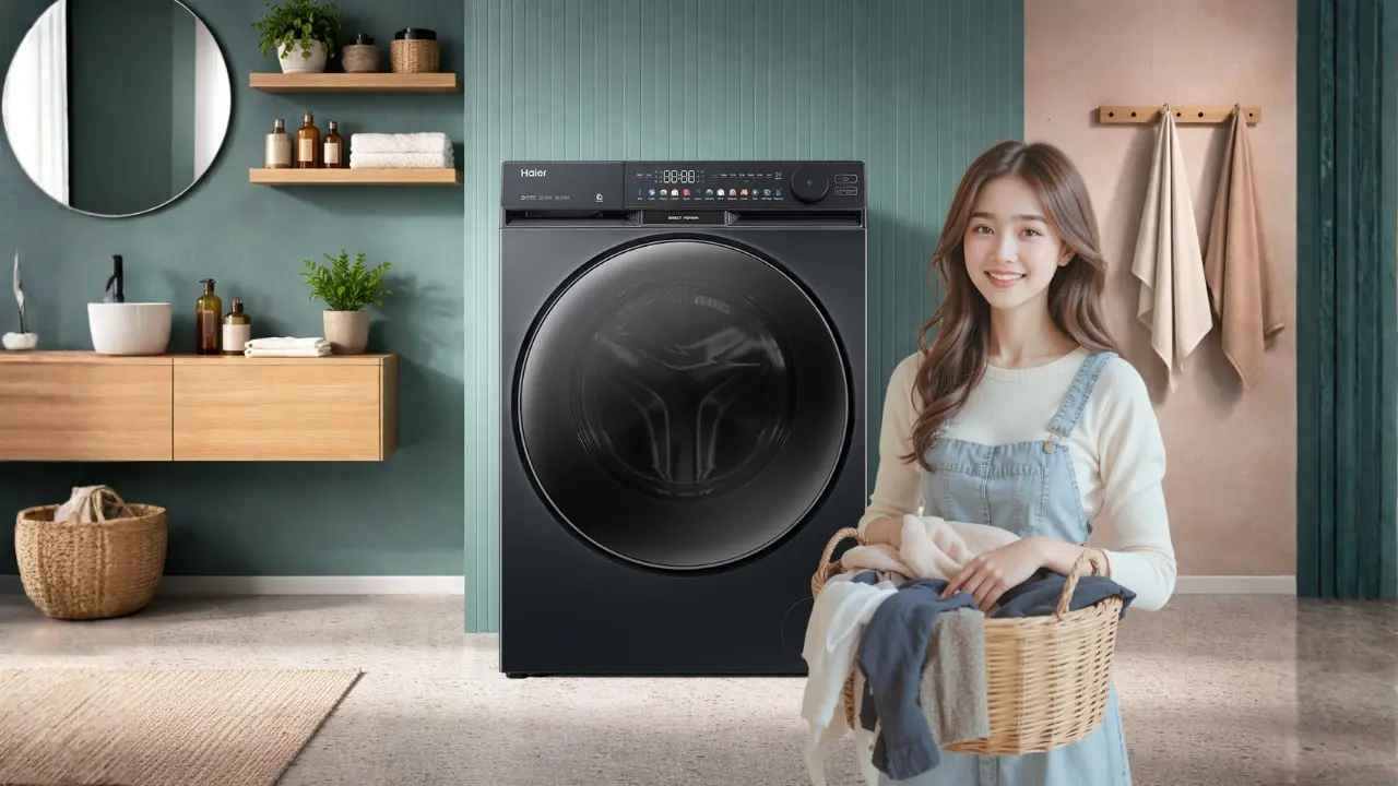Washing machine consistent wash results with long-lasting freshness