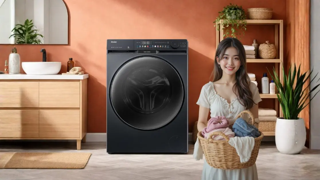 Washing machine makes laundry Stress-Free