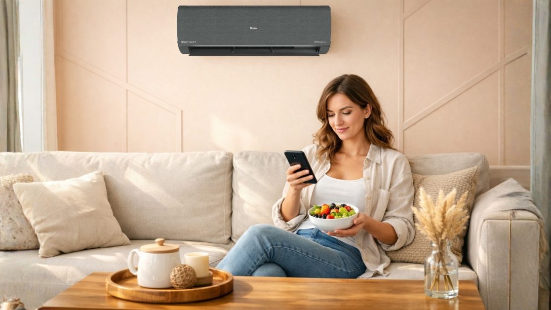 AC cooling that automatically optimises power usage