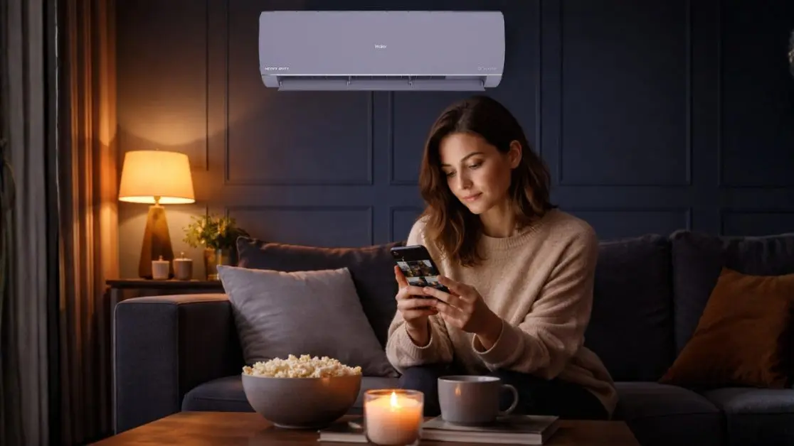 AC with Intelligent monitoring feature