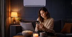 AC with Intelligent monitoring feature