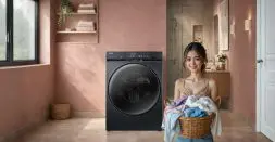 AI washing machine with UltraFresh feature