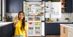 Anti-Tipping Door Racks in refrigerator