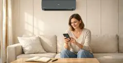 Balance between comfort and electricity savings in air conditioner