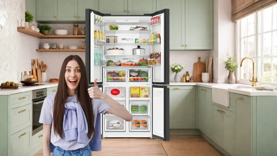 Biggest Backlit LED Panel in refrigerator