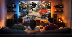 Cinematic TV Viewing Experience