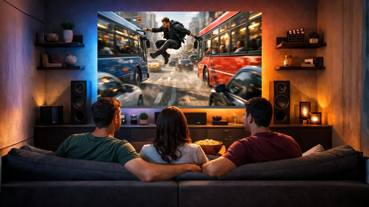 Cinematic TV Viewing Experience