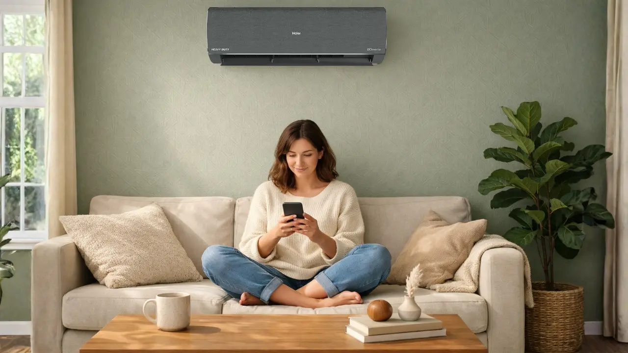 Cooling feels perfect with AI AC