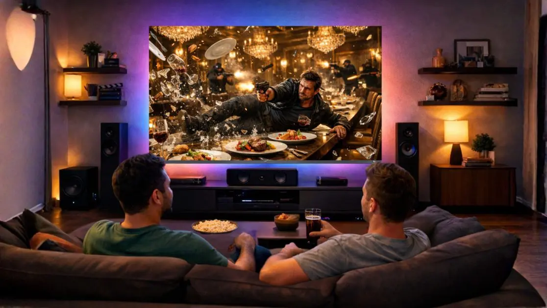 Dark Scenes to Bright Frames with AI TV