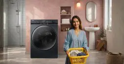 Eco Wash That Adjusts Water Levels in washing machine