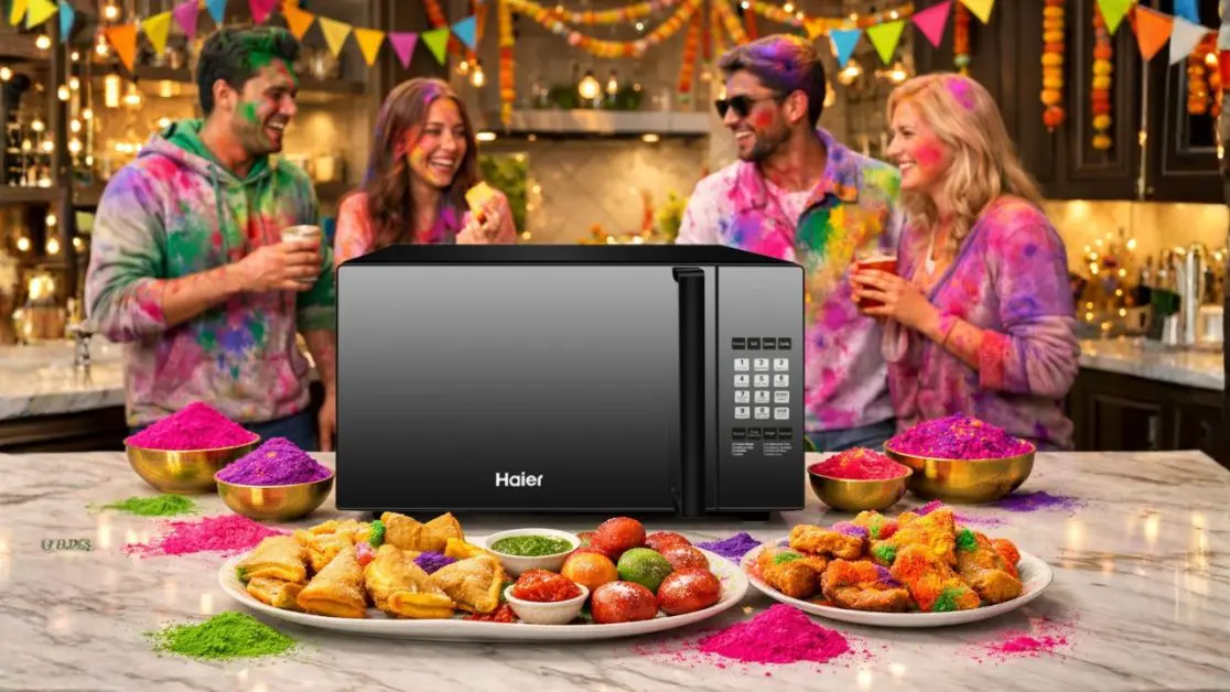 Enjoy Holi party with perfect microwave