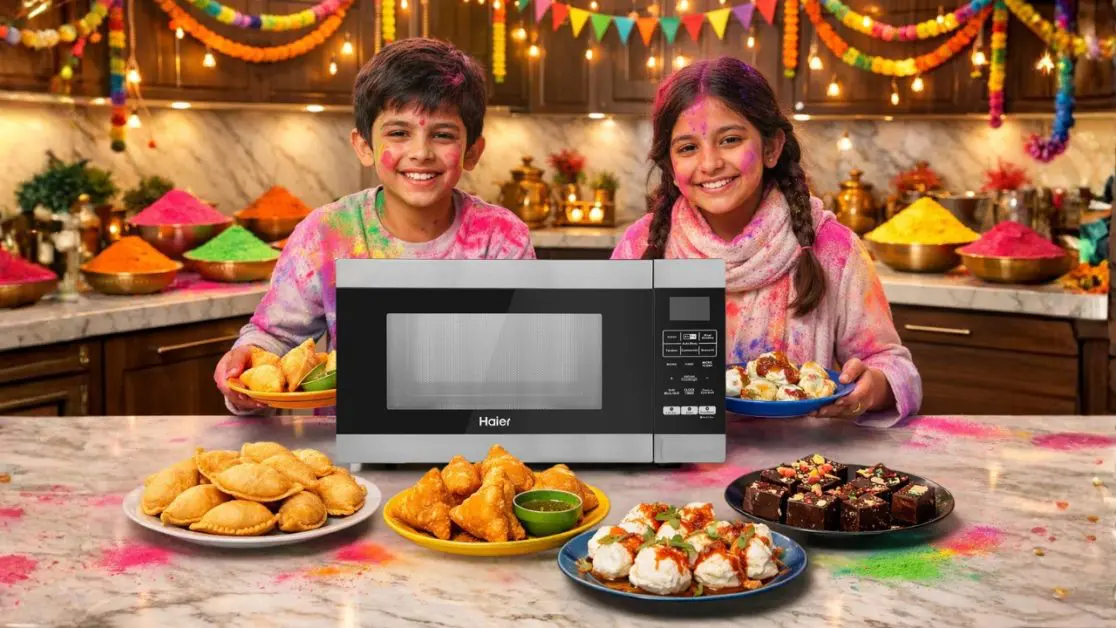 Enjoy Last-Minute Holi Snacks with microwave