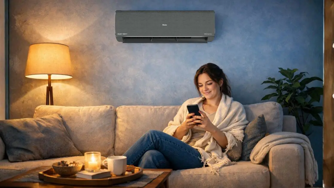Enjoy perfect cooling with smart AC
