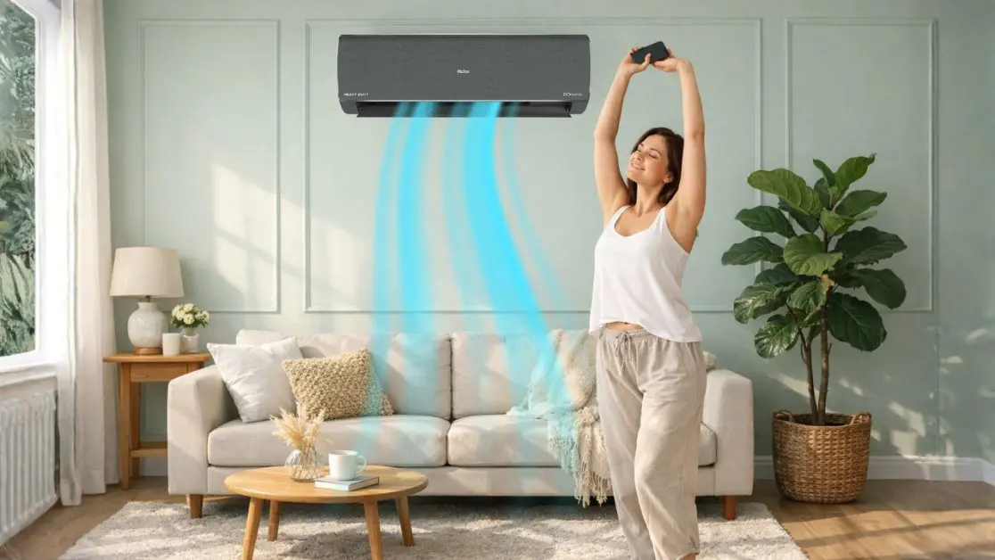 Enjoy targeted cooling with smart AC