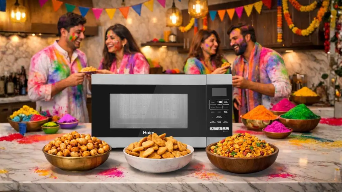 Get Convection Microwave with built in air fryer this Holi