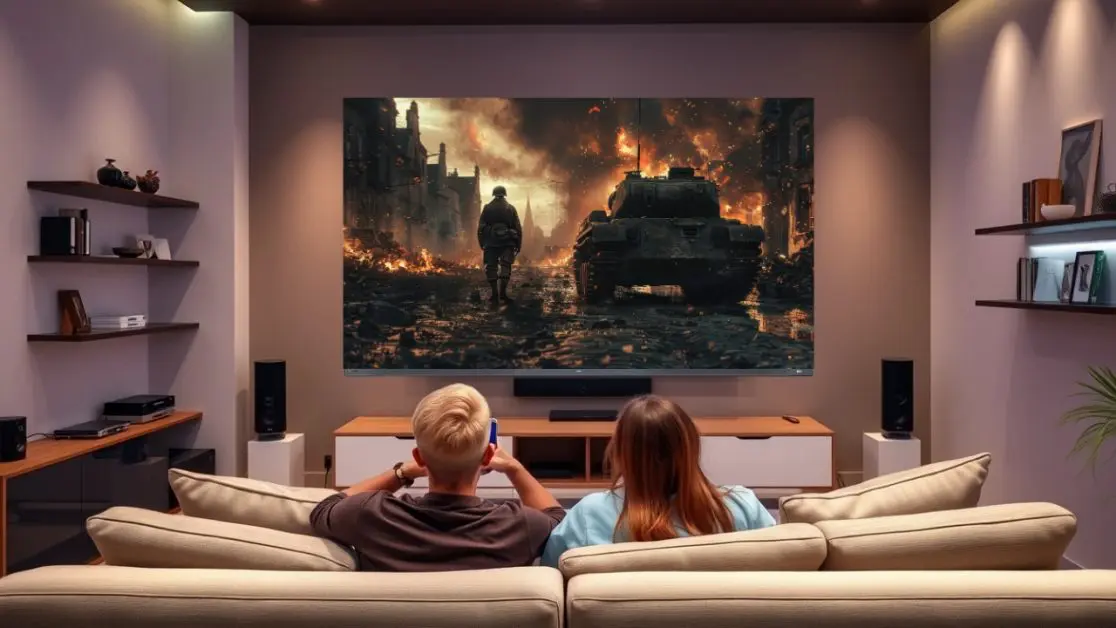 Get perfect sound that matches big screens