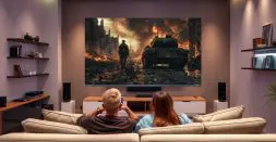 Get perfect sound that matches big screens