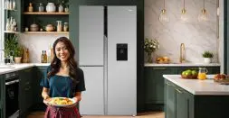 Get side by side refrigerator home
