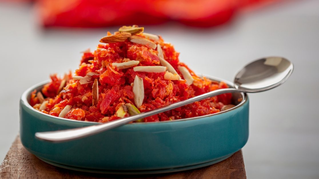 Instant Gajar Halwa in Convection Mode
