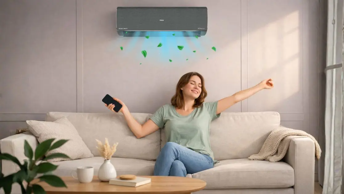 Intelligent AC Air Distribution for Larger Living Rooms