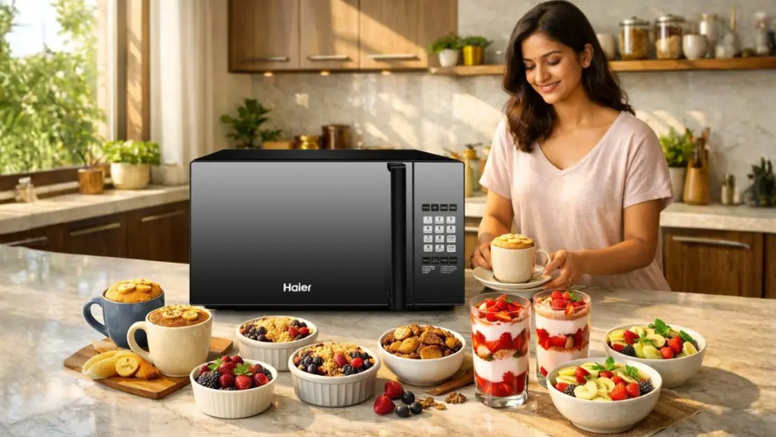 Make desserts in microwave