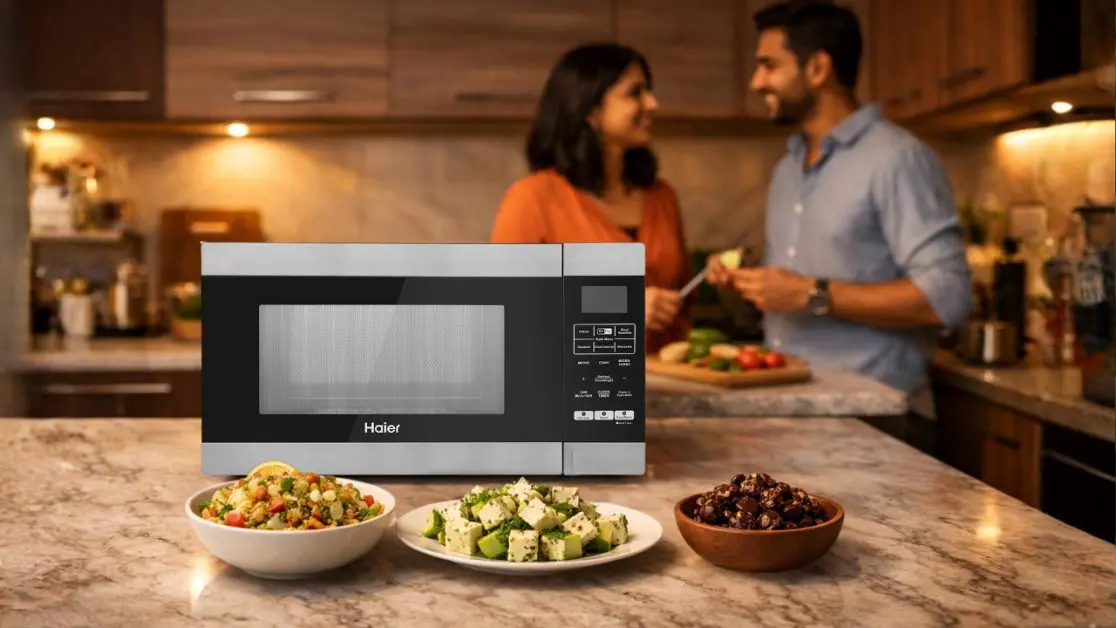 Make light evening snacks using microwave