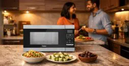 Make light evening snacks using microwave