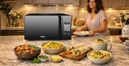 Make quick dinners in microwave as evenings start getting warmer