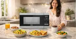 Microwave cooking feels easier in early summer